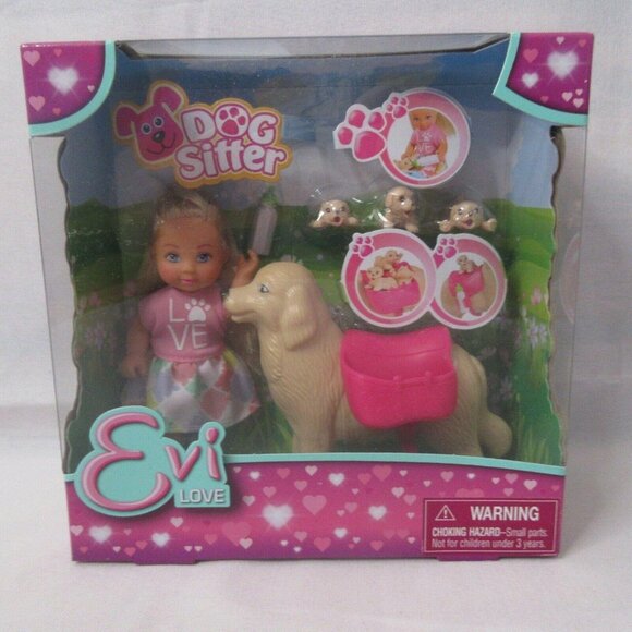 Evi Love Dog Sitter - Includes Doll Puppies Acc - Picture 3 of 3